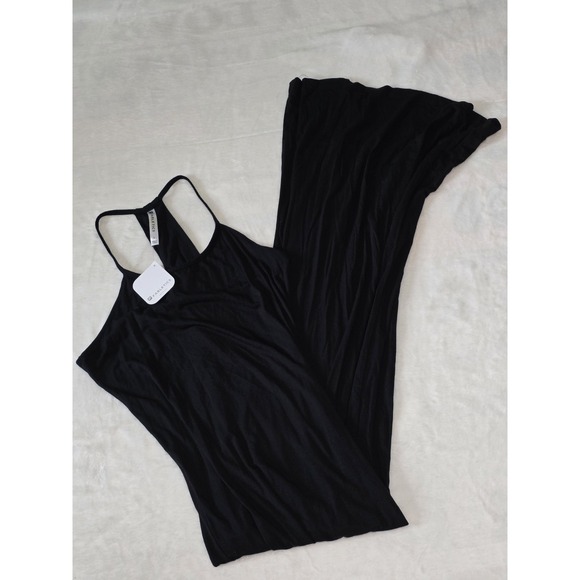 Fabletics Dresses & Skirts - Fabletics Womens Small Black Neema Maxi Dress Halter neck Relaxed Fit NWT $79.95
